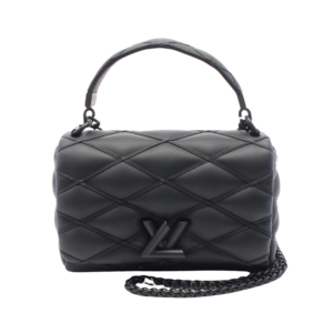 Louis Vuitton Twist Negro de Piel Acolchada