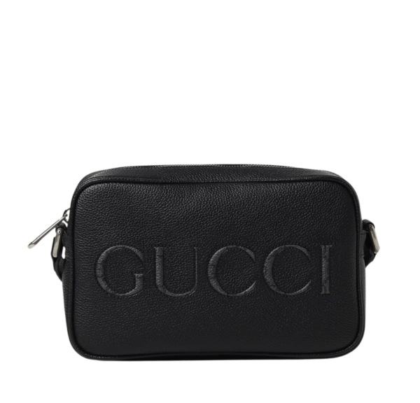Bolso Bandolera Gucci Negro de Piel