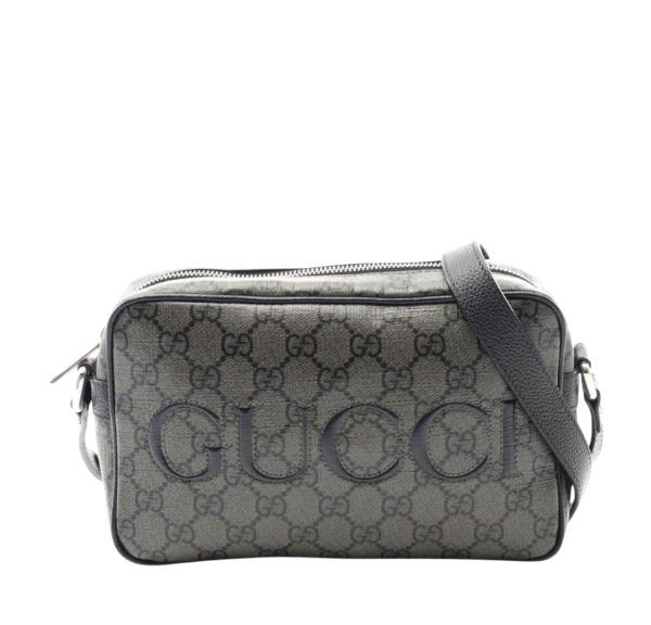 Bolso bandolera Gucci GG Supreme Gris