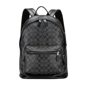 Mochila Coach Signature Negra Canvas