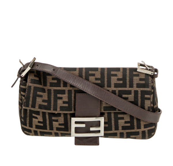 Fendi Baguette FF Zucca Marrón