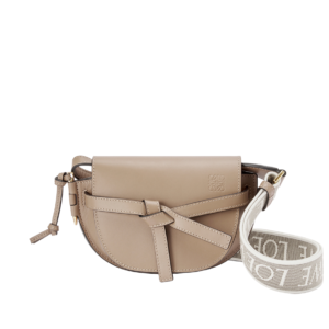 Loewe Gate Small Beige de Piel