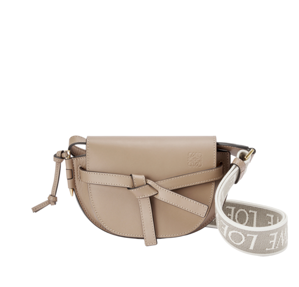 Loewe Gate Small Beige de Piel