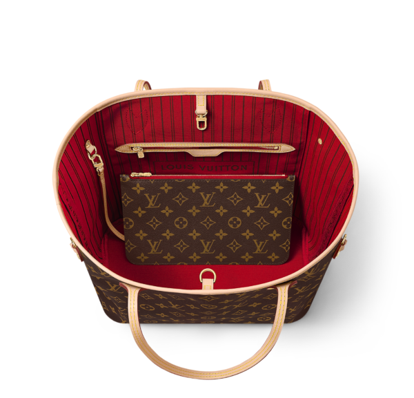 Diseño sin título - 2026-02-12T140247.558 Louis Vuitton Neverfull MM Monogram Cherry