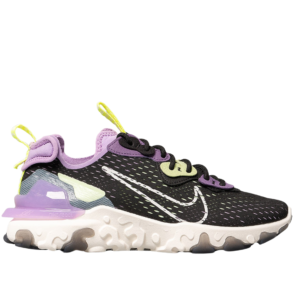 Nike React Negro Morado