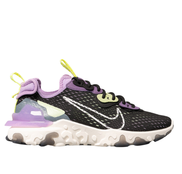 Nike React Negro Morado