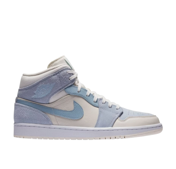 Air Jordan 1 Mid Mixed Textures Blue