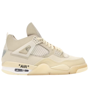Jordan Retro 4 x Off White Sail